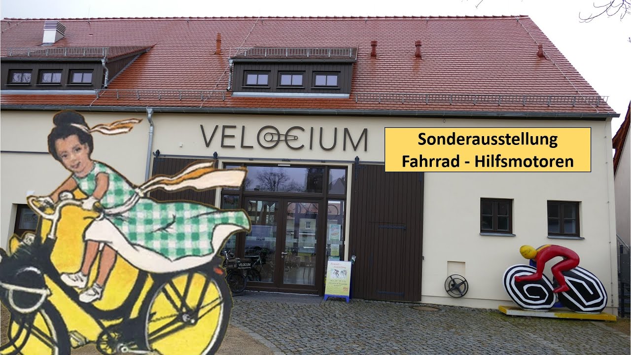 Sonderausstellung Fahrradhilfsmotoren VELOCIUM Weinböhla 2024