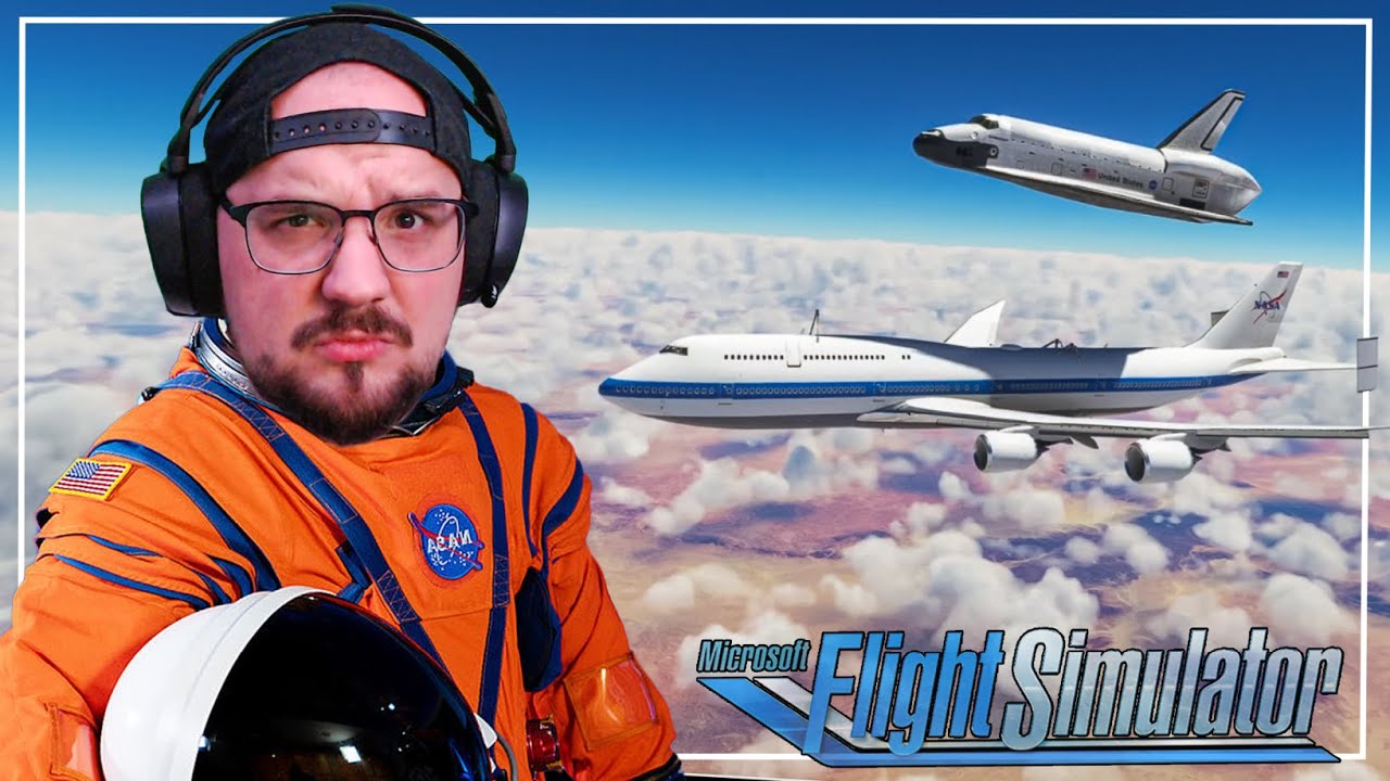 Space Shuttle Abwurf mit der 747 SCA Mod | How To Approach an Landing Test | Flugsimulator Kostenlos