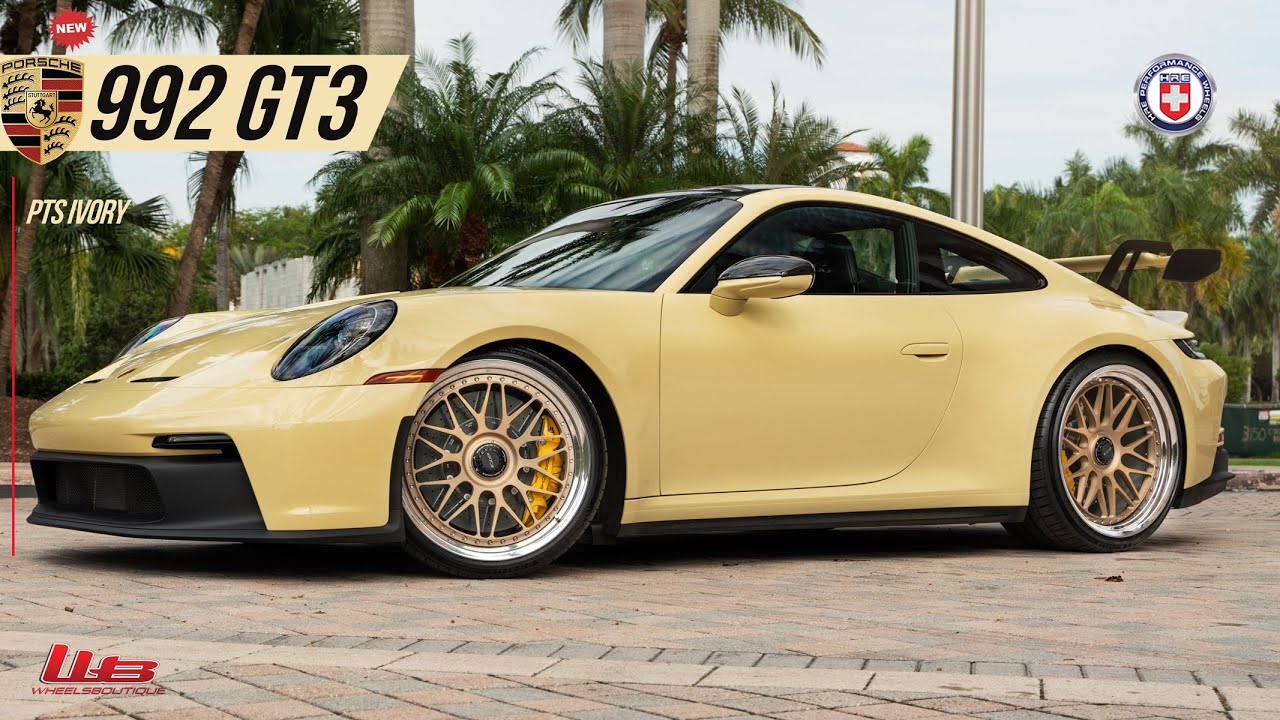 PTS IVORY 992 GT3 + HRE 300 CLASSICS