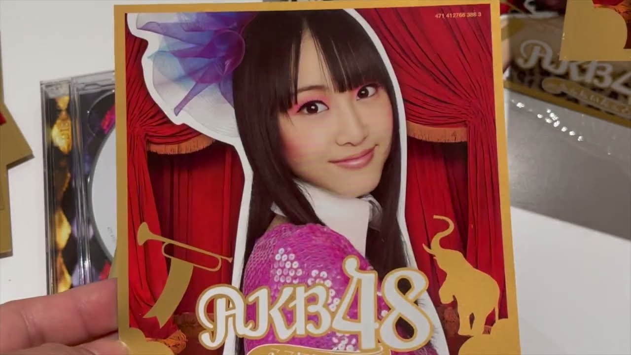 ASMR | AKB48 ここにいたこと 2011 | CD unboxing AKB48