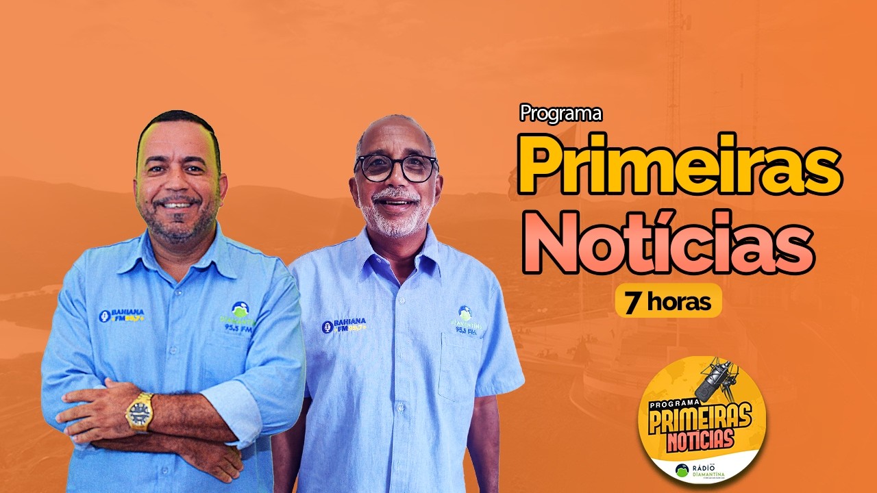 Primeiras Notícias 19/02/2026 | Diamantina FM | Ao Vivo! 🎙️ #DiamantinaFM95 #Itaberaba