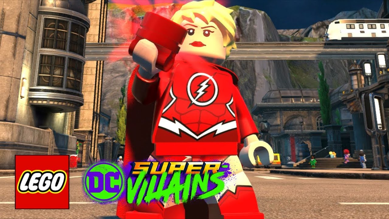 LEGO DC Super-Villains — как сделать Супергёрл из Красного Фонаря!