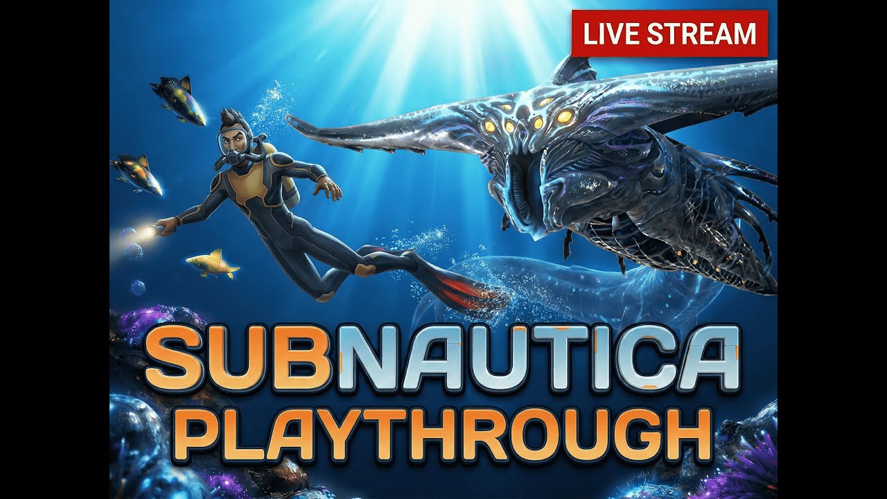 Day 10 of my first Subnautica playthrough! (LIVE STREAM)