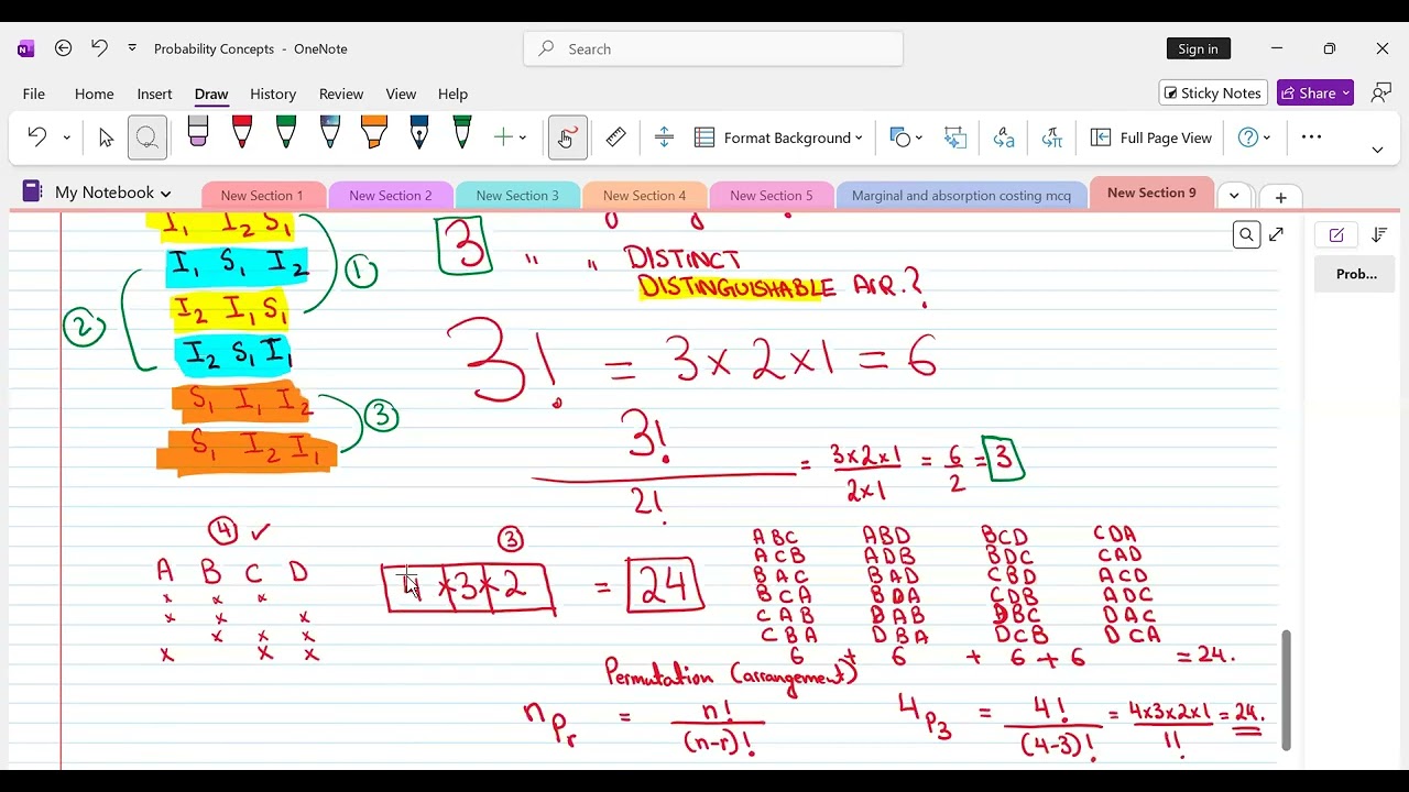 Permutation and combination basic part 1.2 18feb26