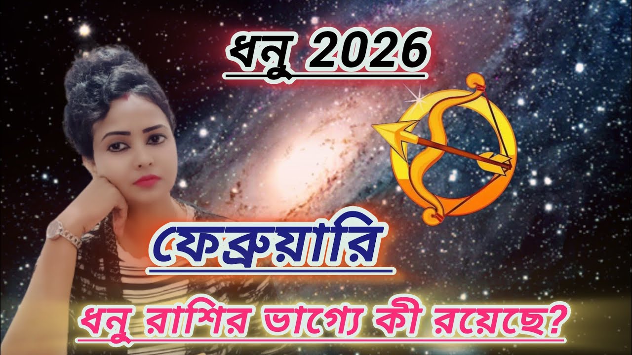 ধনু রাশি ফেব্রুয়ারি 2026 রাশিফল। dhanu rashi february 2026। sagittarius february 2026