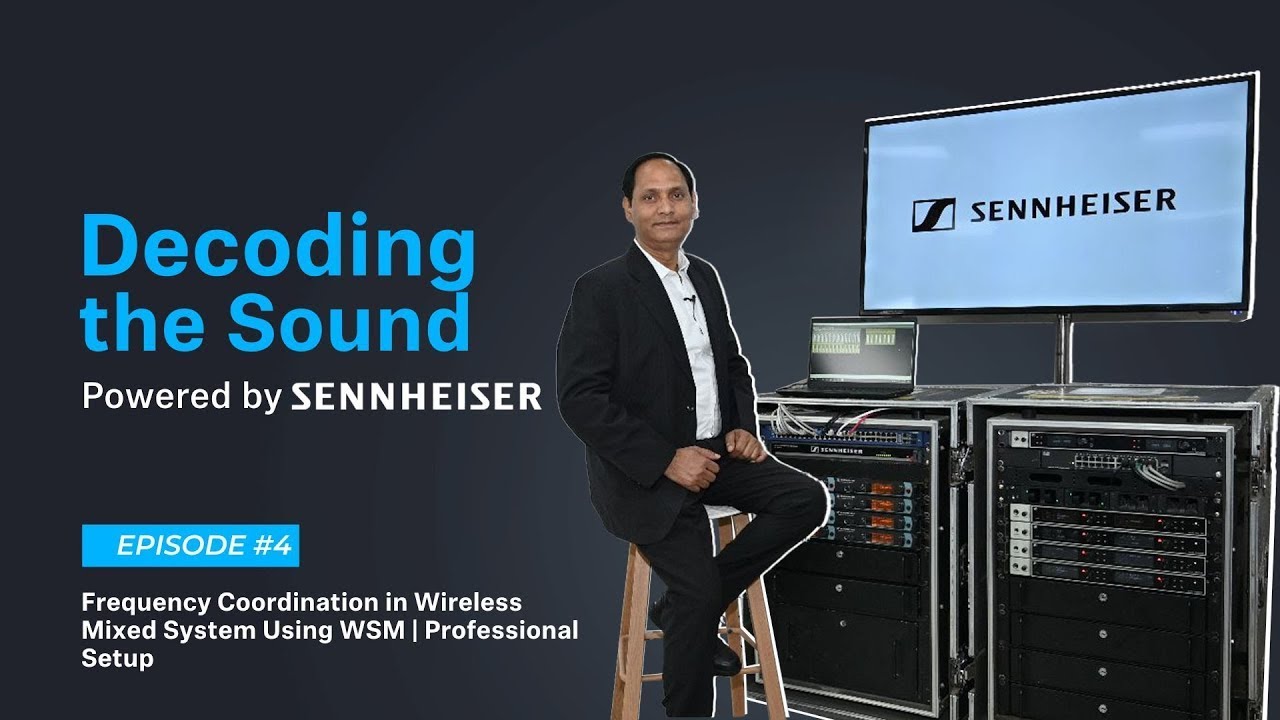 Episode 4 | Frequency Coordination in Wireless Mixed System Using WSM | Professional Setup | Part 02