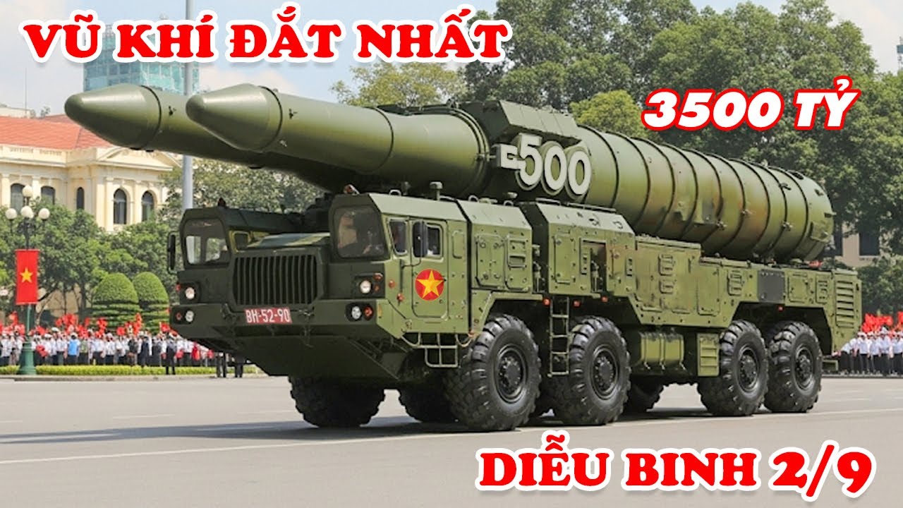 Sốc với GIÁ TIỀN 10 Vũ Khí Đắt Nhất của Việt Nam Trong Lễ Duyệt Binh A80