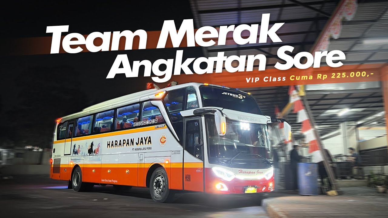 “BIS SAPU JAGAD” SOLUSI PULANG MALAM HARI ‼️ Trip Harapan Jaya VIP Merak-Ponorogo