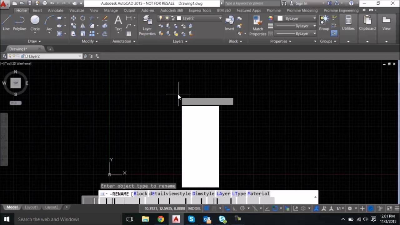Promine AutoCAD Tips & Tricks: Rename Command