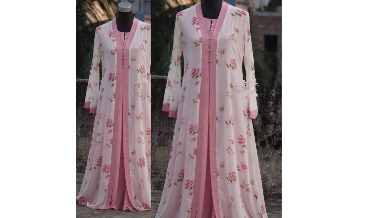 Two piece Abaya Cutting and Stitching | #Abaya