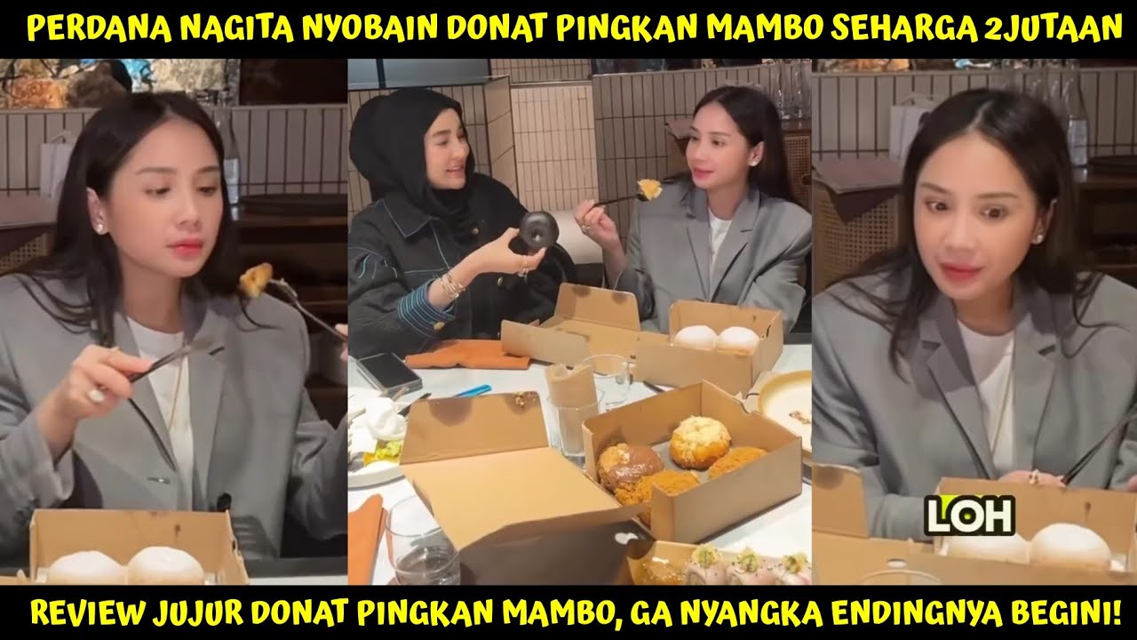 PERDANA NAGITA NYOBAIN DONAT VIRAL PINGKAN MAMBO SEHARGA 2 JUTAAN, GA NYANGKA ENDINGNYA MALAH BEGINI