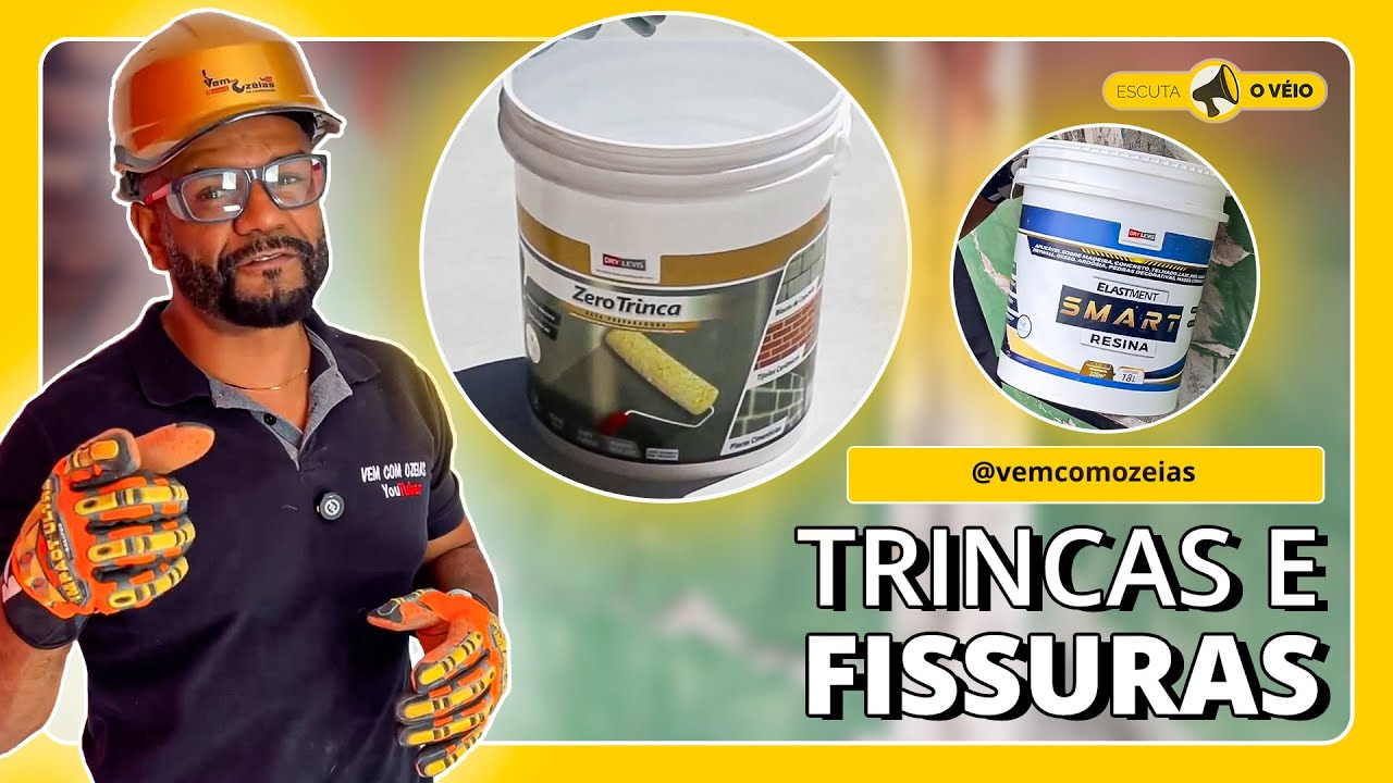 CORRIJA TRINCAS E FISSURAS COM ESSE PRODUTO! Zero Trinca | Dry Levis