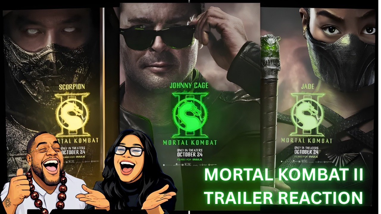 MORTAL KOMBAT 2 TRAILER | JEY AND MEKA REACTION