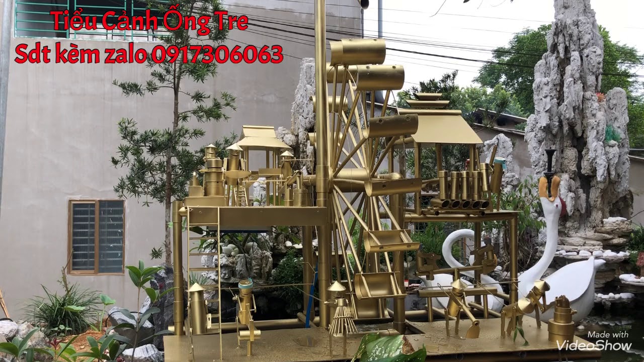 Tập103: Guồng Nước Lớn phiên bản Plus ( kèm loa siêu to Khổng Lồ)