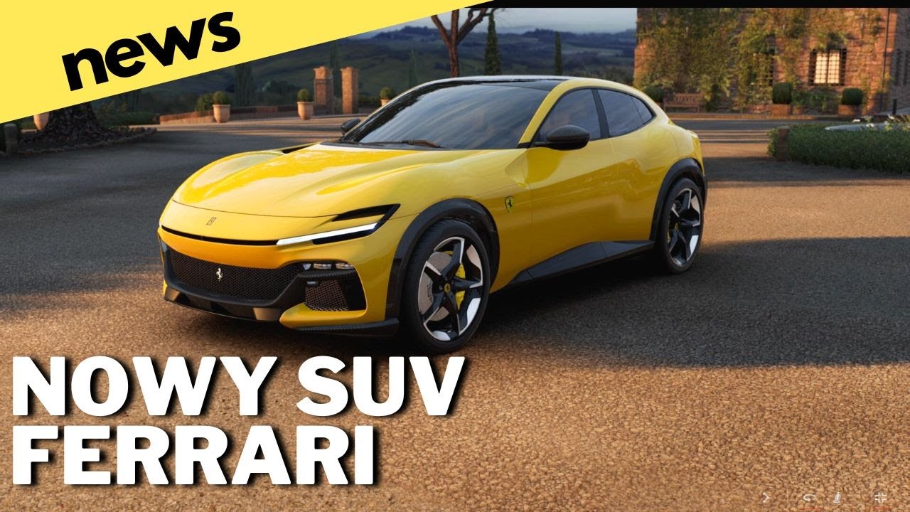 Nowy SUV Ferrari, Pagani Utopia - #820 NaPoboczu
