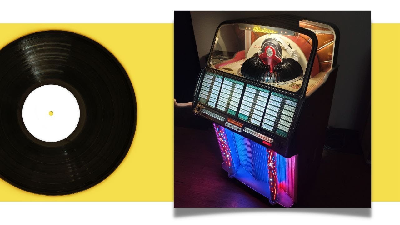 Wurlitzer 1800 Vinyl Jukebox | Pro Solution Builders & Arcade Builders