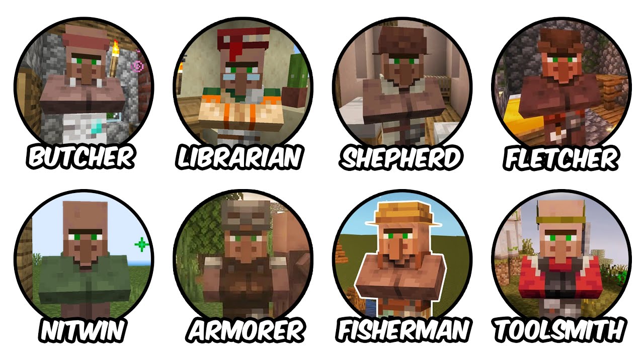 Every Minecraft Villager Explained In 20 Minutes