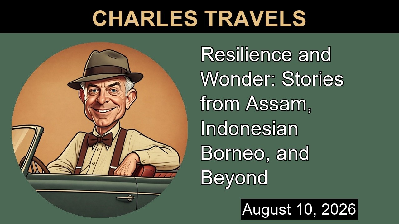 Resilience and Wonder: Stories from Assam, Indonesian Borneo, and Beyond | Charles Travels