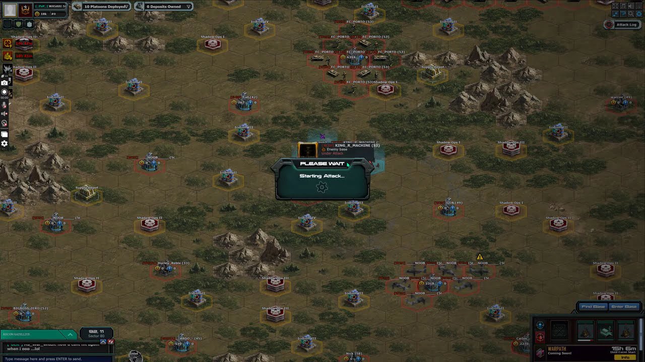 PVP vs s80 cont. revenge hit king r machine