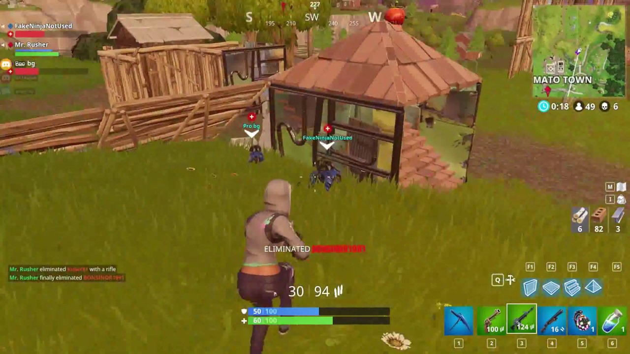 That's why they are calling me Mr. Rush / Fortnite Battle Royale