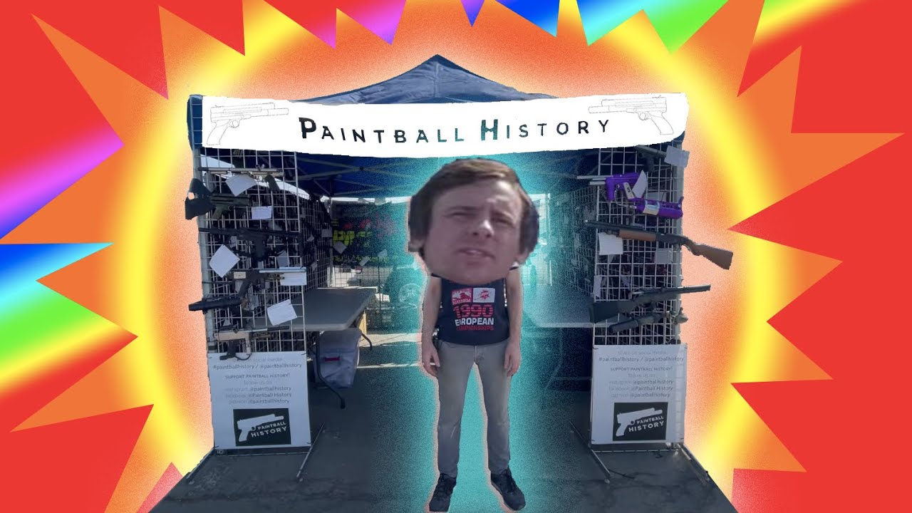 Paintball History Display at SC Village Decay of Nations 2021