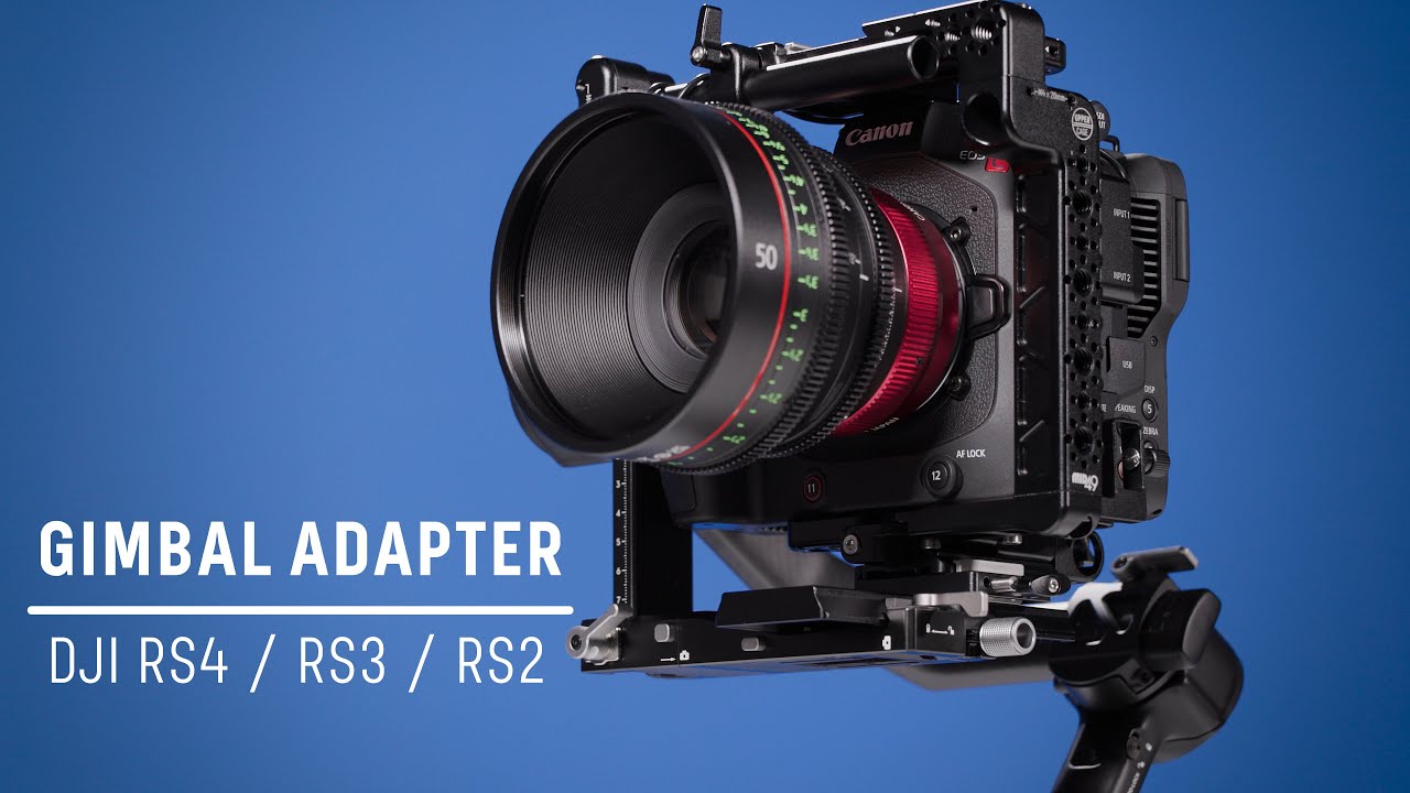 Gimbal Adapter ARCA Dovetail to DJI RS4, RS3, RS2