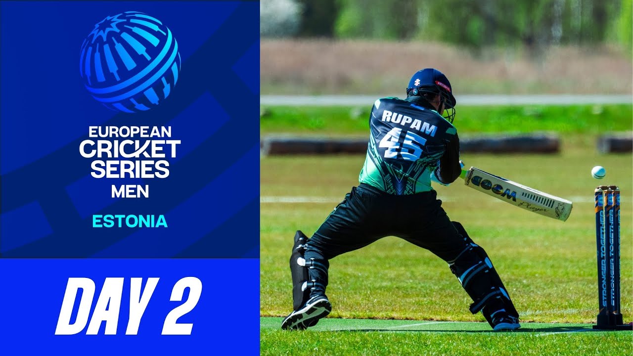 🔴 ECS Estonia, 2025 | Day 2 | 20 May 2025 | T10 Live Cricket | European Cricket