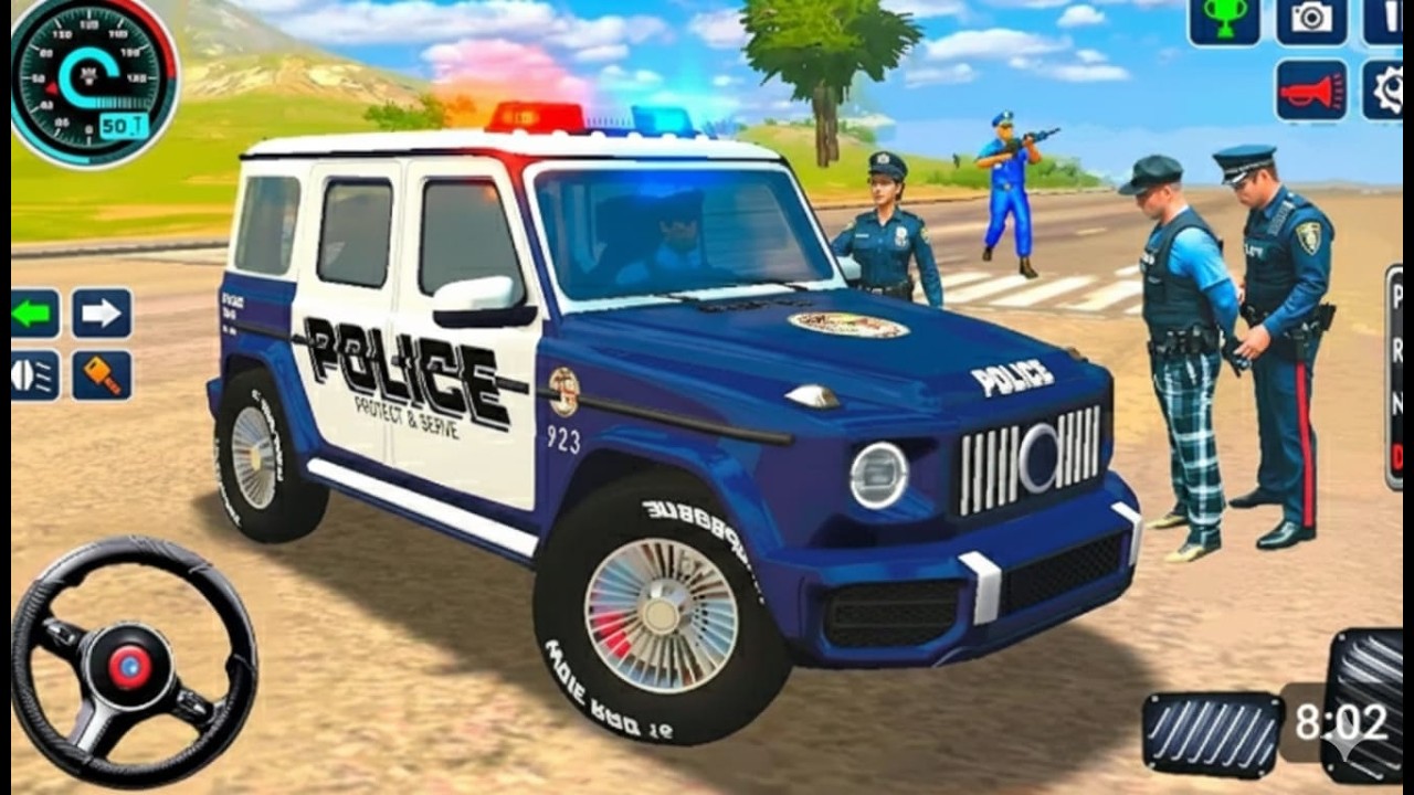 محاكي ألقياده سيارات شرطة العاب شرطة العاب سيارات العاب اندرويد Android Gameplay