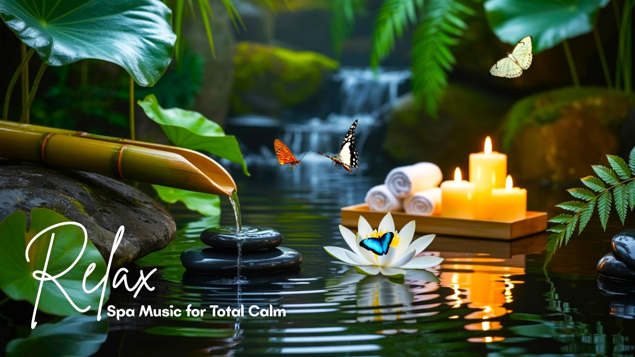Ultimate Zen Spa Music 🌺 | Haru no Yasuragi (春の安らぎ) – Soft Piano & Clear Water