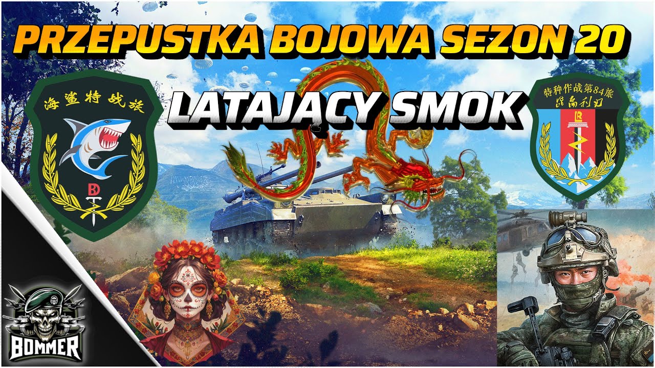 Przepustka Bitewna Sezon 20 - Latający Smok || WAR THUNDER || PL