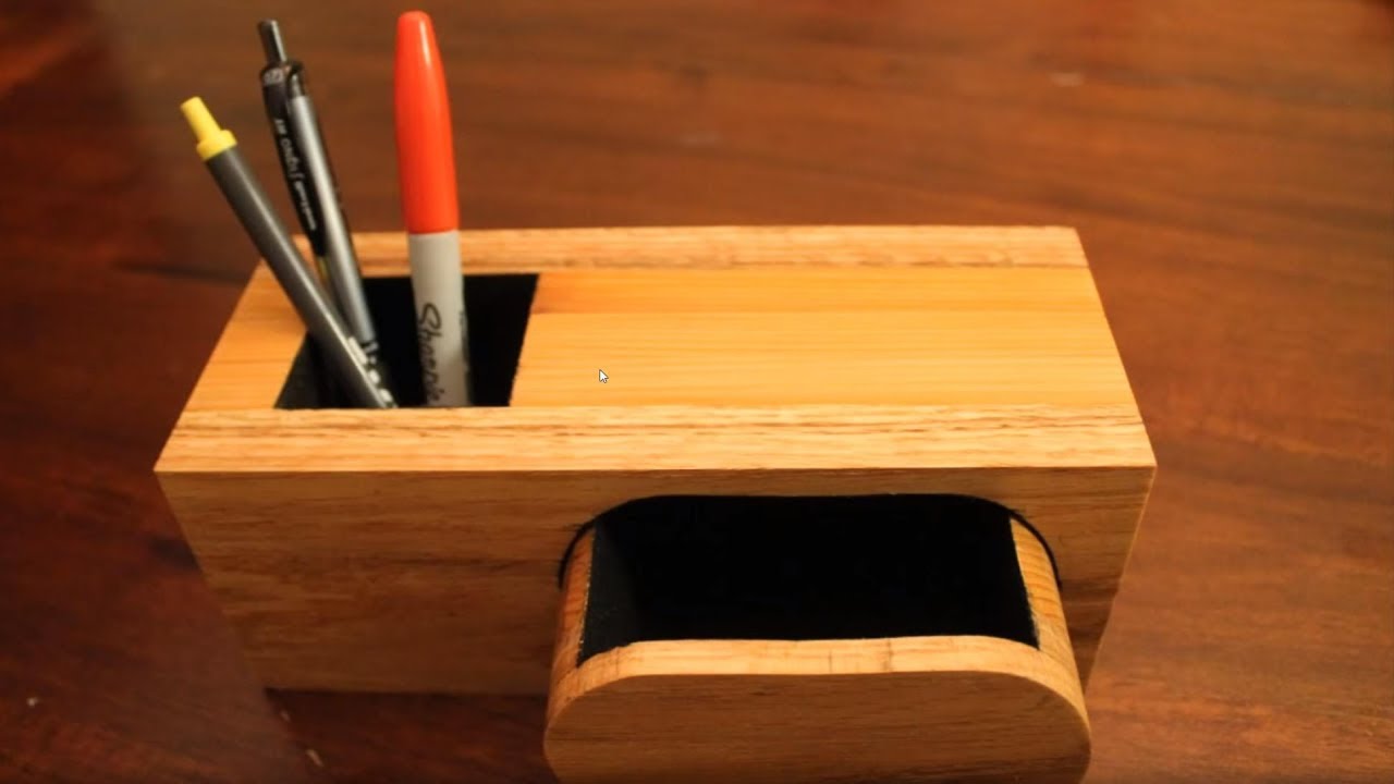 Bandsaw Box and Pen Holder