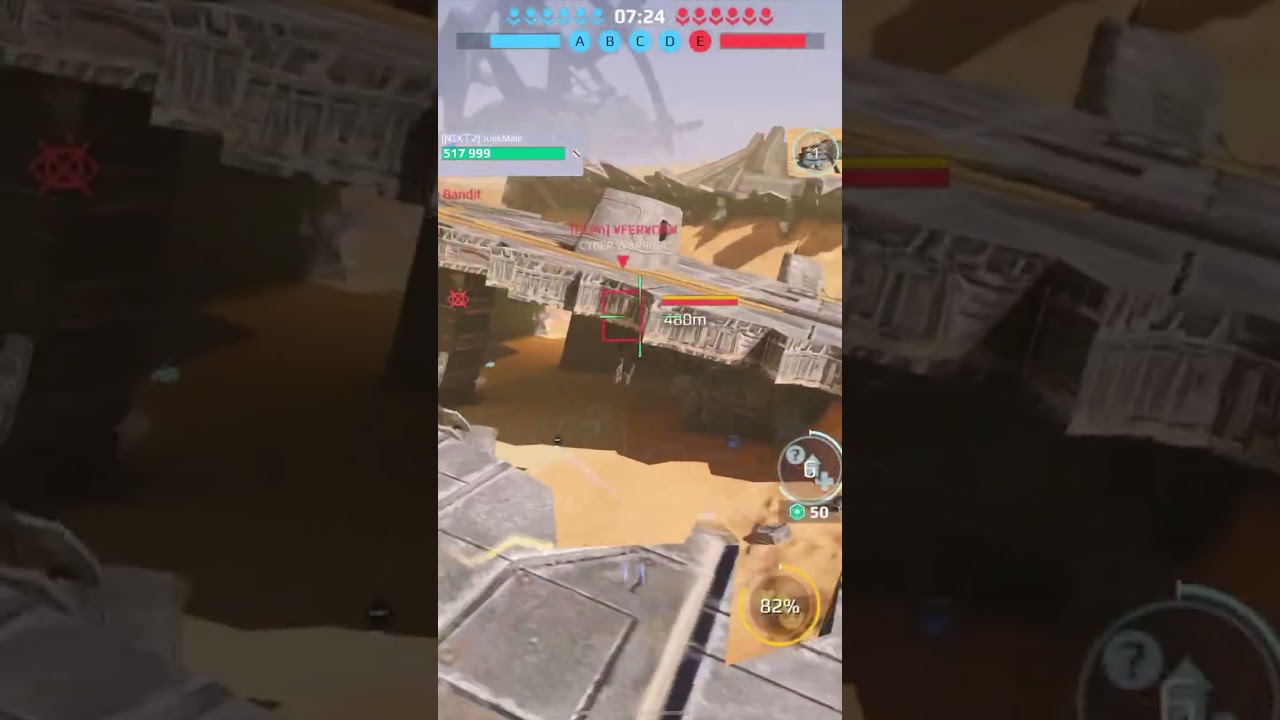 #Kaji mines three beacons in Dreadnought for #LivingLegend #warrobots War Robots #gaming #wr