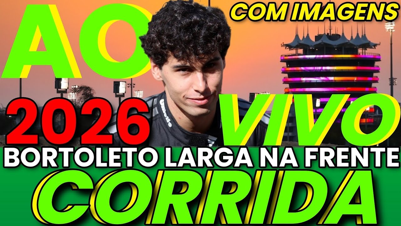 FORMULA 1 AO VIVO CORRIDA  BORTOLETO LARGA NA FRENTE NO BAHREIN - F1 MANAGER 24 #f1