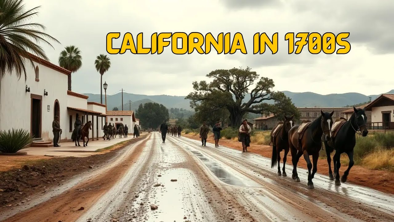 A Trip Through California in 1700s