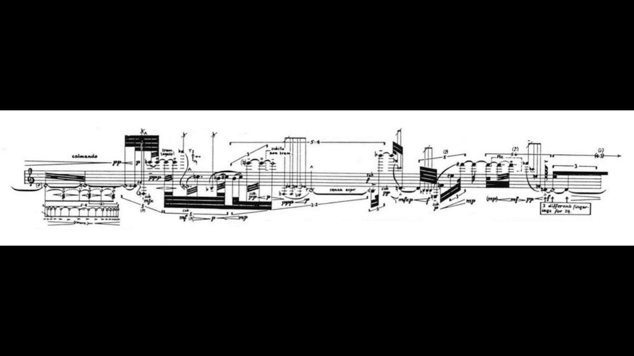 Time and Motion Study I  - Brian Ferneyhough