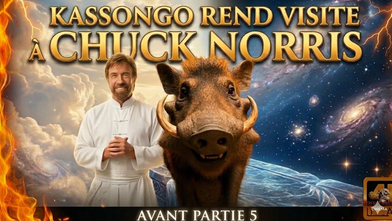   KASSONGO REND VISITE &Agrave; CHUCK NORRIS (SIKOR) : LE CONSEIL DES &Eacute;TERNELS film court m&eacute;trage 4k