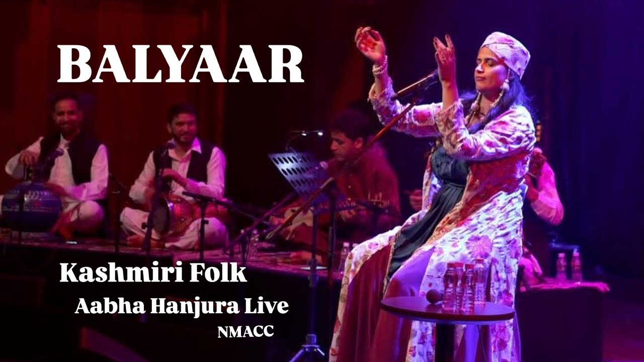 Balyaar |Aabha Hanjura Live at Nita Mukesh Ambani Cultural Centre|Kashmiri Wedding Folk Song