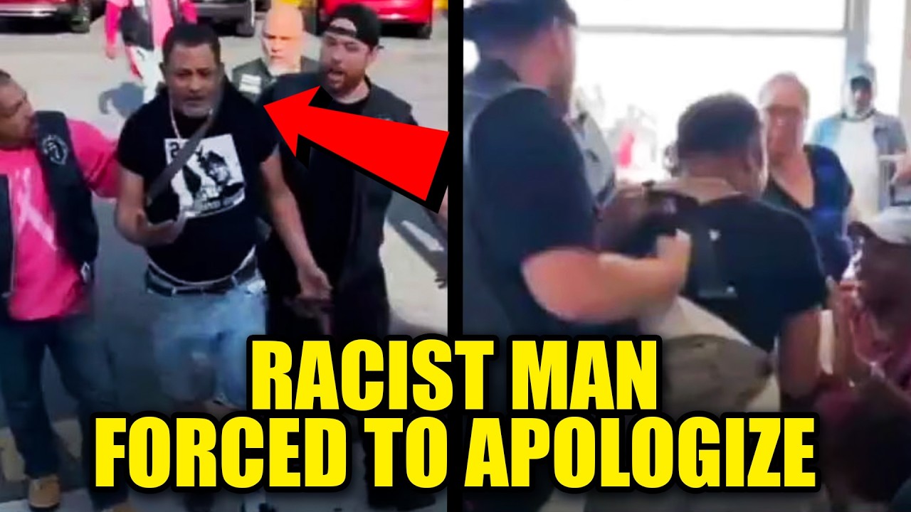 WATCH: Bikers Force Bigot to Apologize for Calling Black Man N-Word