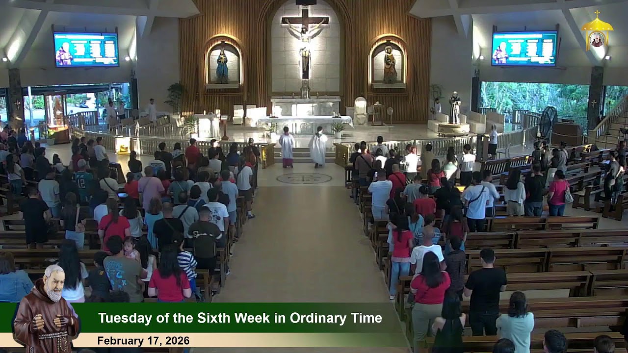 Feb 17, 2026 | 5 p.m. - Tuesday of the Sixth Week in Ordinary Time
