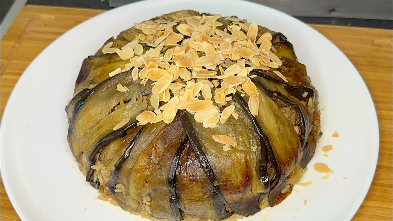 MAKLOUBA AU RIZ ET VIANDE HACHÉE/مقلوبة الباذنجان |Take A Look#easyrecipe