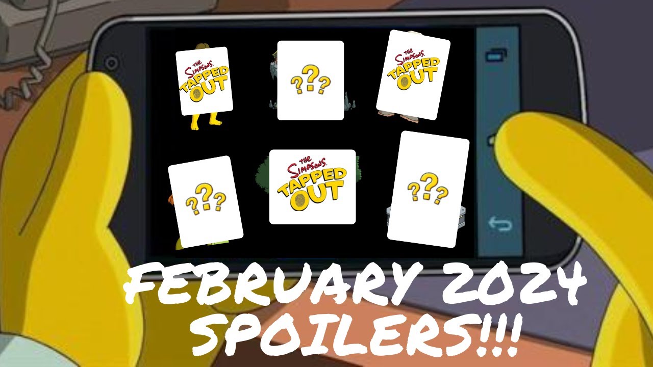 Tapped Out February 2024 Event SPOILERS! | What's Included In The Next Major TSTO Event