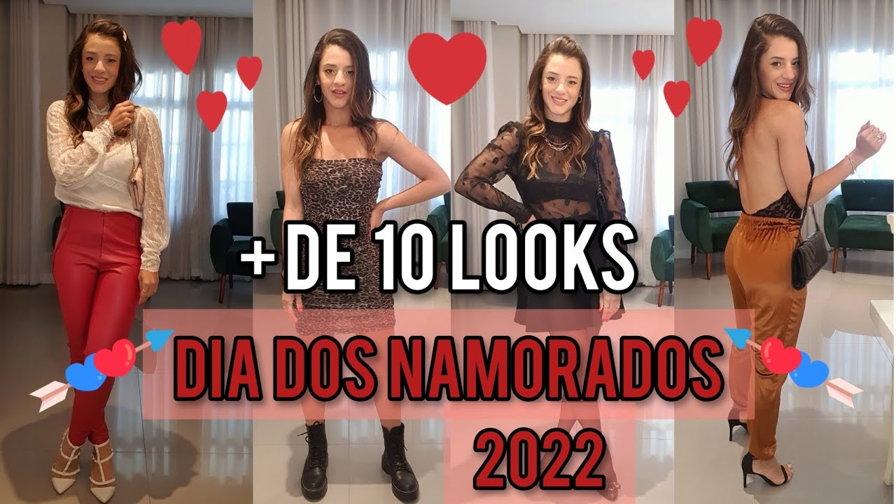 Looks para o dia dos namorados  / Looks rom&acirc;nticos