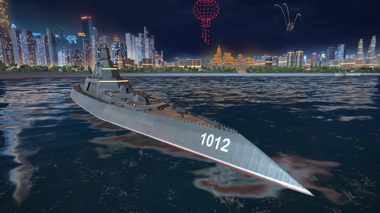 Modern Warships: USS Massachusetts BB-1012 gameplay