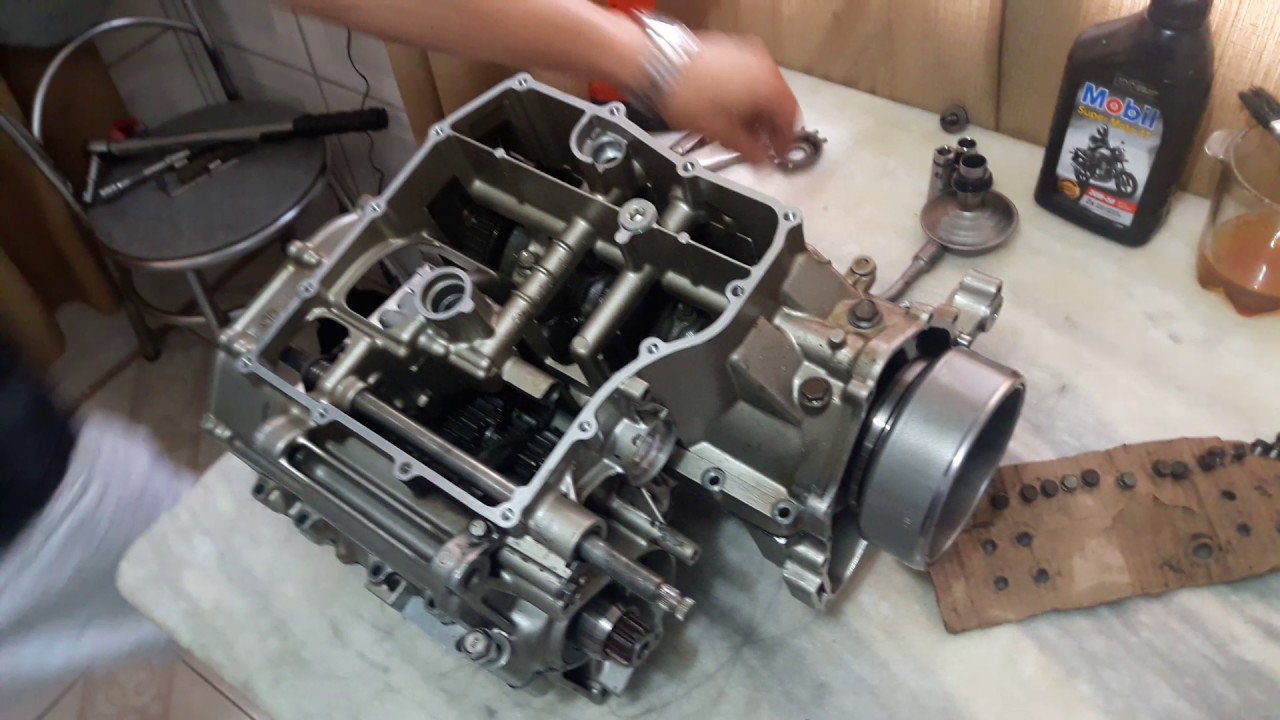 Como fechar o motor da Hornet !!