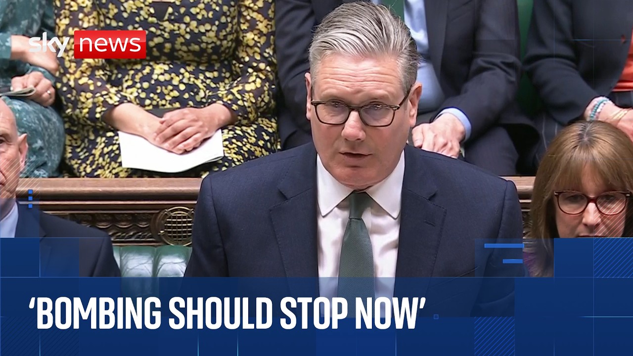 Sir Keir Starmer says Israeli strikes are 'pushing Lebanon into a crisis'