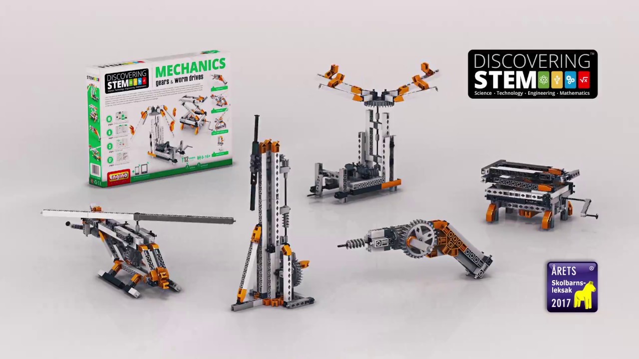 STEM MECHANICS: Gears & Worm Drives by Engino