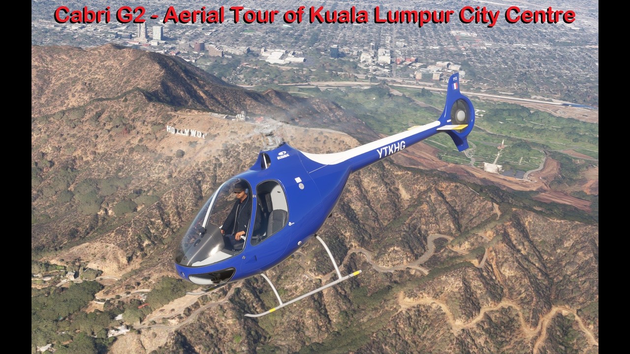 MSFS 2020, KHG Ep 268 - Cabri G2 - Aerial Tour of Kuala Lumpur City Centre