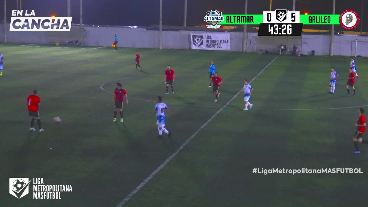 FECHA 3 | LIGA METROPOLITANA MASFUTBOL M35 | ALTAMAR vs DEFENSOR GALILEO | CATG. M35