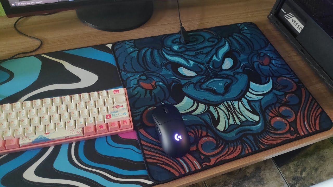 Unboxing Mousepad Tiger EBA