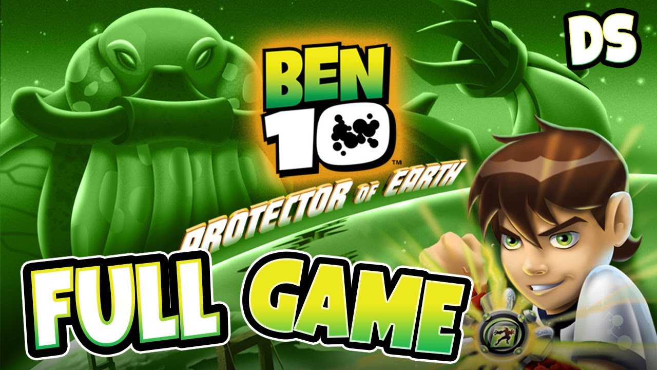 Ben 10 Protector of Earth FULL GAME Walkthrough (DS)